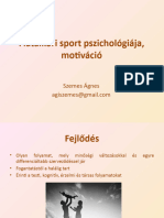 Fiatalkori Sport Pszichológiája, Motiváció