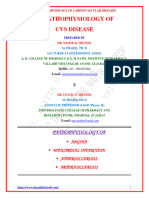 Pathophysiology of CVS Disease