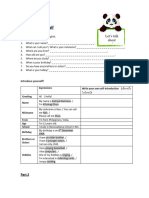 W1 - Introducing Yourself and Others Conversation