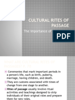 3. Cultural Rites of Passage