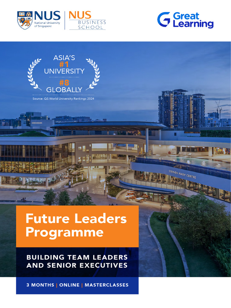Future Leaders Program by NUS | PDF | Leadership | Educational Technology