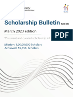 Scholarship Bulletin: March 2023 Edition