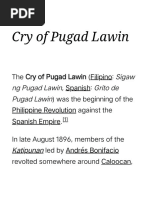 Cry of Pugad Lawin Wikipedia