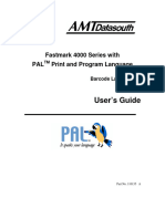 Datasouth FM 4000 Series PAL Guide