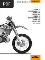 2012 KTM 125-200 EXC-XC-W Service Repair Manual PDF | PDF