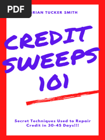 Credit Sweeps 101