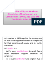 5 Interstate Migrant workmen act