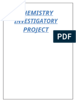 Investigatory Project