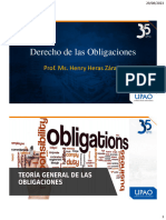 Derecho de Las Obligaciones