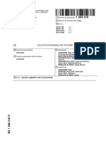 Solicitud de Modelo de Utilidad U: Oficina Española de Patentes Y Marcas