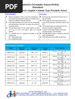 Cheemi Inductive Proximity Sensor Series CJD-PL-05