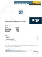 Diretiva Técnica Sobre Prevenção de Incêndios em Hospitais