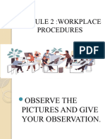 Workplace Procedures