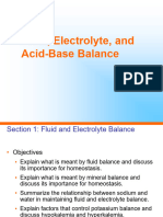 Fluid, Electrolyte, and Acid-Base Balance