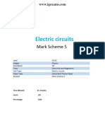 43.5 Electric Circuits CIE IGCSE Physics Ext Theory Ms