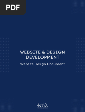 Website Design Document Template