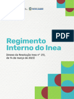 Regimento Interno Inea e Resolucao 272