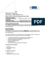 BMP6001 Dissertation-Assessment 1 Brief-Research Proposal