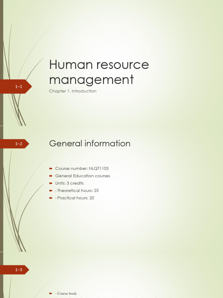 Human Resource Management Overview | PDF | Career & Growth