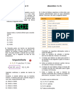 Prepara SP SAEB - Descritor 9 / Matemática