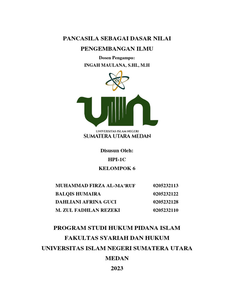 Pancasila dan Pengembangan Ilmu Pengetahuan | PDF | Sains & Matematika