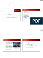 INS3179 Digital Design Lecture 6 Combinational Logic Design Principles