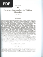 Maley in Tomlinson (2003) - Creative Approaches To Writing Materials