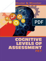 Shuter and Shooter Cognitive Levels of Assessment FET Phase