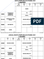 Jadual Waktu PDPR Kelas Ralat Terkini (Latest) Mulai 17 Mei 2021