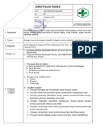 Sop Identifikasi Pasien-1