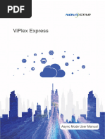 ViPlex Express Async Mode User Manual V2.23.0