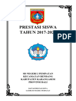 Daftar Prestasi Siswa