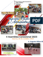 I Asamblea Conexional - 2023