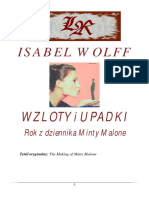 Wolff Isabel - Wzloty I Upadki. Rok Z Dziennika Minty Malone