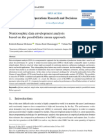 Neutrosophic Data Envelopment Analysis Based On The Possibilistic Mean Approach