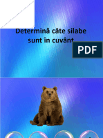 Determina Cate Silabe Sunt in Cuvant Sunetul s