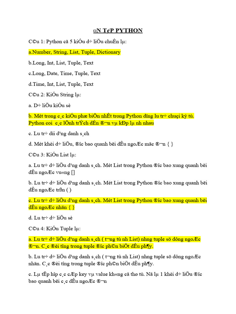 On Tap Python Da PDF