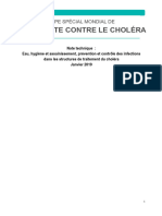 GTFCC Note Technique Sur L Eha Et La Prevention Et Le Controle Des Infections Dans Les Structures de Traitement Du Cholera