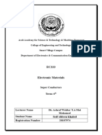 Seif Khaled Materials Report