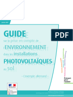 Guide - Prise en Compte - Environnement Dans Parc PV - 2009