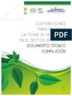 Contribuciones para Mejorar La Toma de Decisiones en El Sector Ambiental
