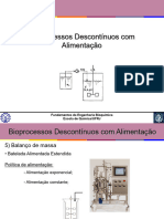 Semana 06 - Batelada Alimentada - Equações