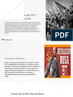 La Revolucion Rusa de 1917 Dilema e Interpretación