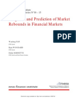Diagnosis and Prediction of Market Rebounds in Financial Markets