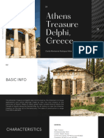 Athens Treasure Delphi, Greece