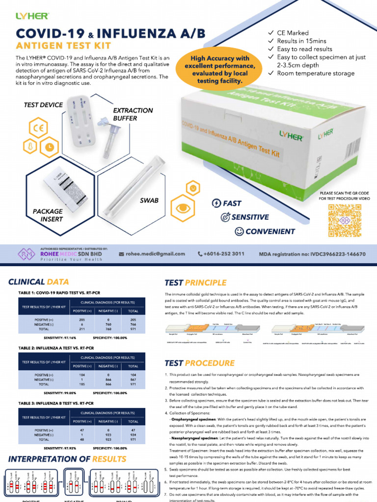 LYHER COVID19 AND INFLUENZA AB ANTIGEN TEST KIT Compress PDF
