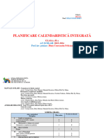 Planificare Calendaristica Clasa A Iia Editura Edu Jud. HD