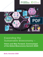 Expanding The Sustaianable Bioeconomy 2020