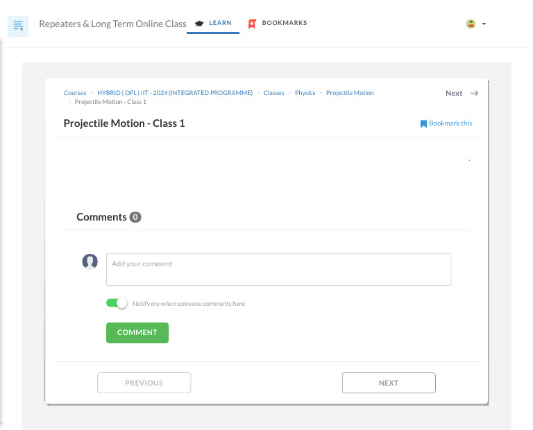 Repeaters & Long Term Online Class Online Examina 2 PDF
