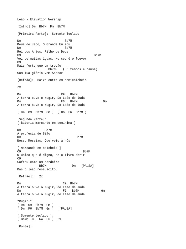 Letra de 